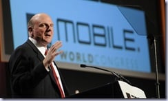 Steve Ballmer, CEO Microsoft Corporation at Mobile World Congress Keynote Panel 17th Feb Â«09  