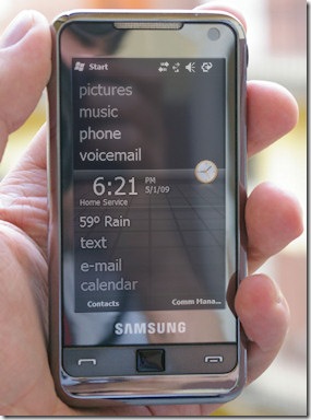 samsung omnia windows mobile