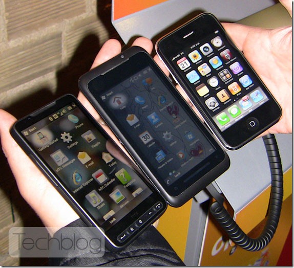 HTC-HD2-Toshiba-TG01-iPhone-3GS-4