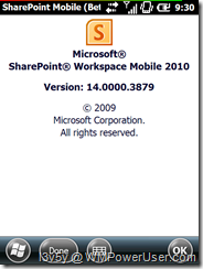 SharePoint About