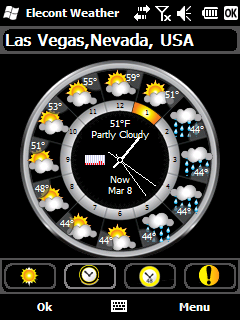 Elecont Weather Clock