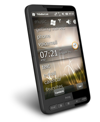 HTC HD2 with Windows Mobile 6.5.3