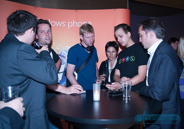 Dutch Windows Phone fans at a Microsoft meetup