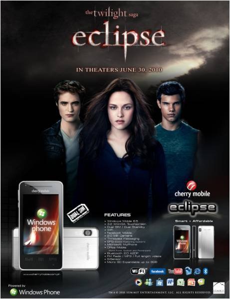 Cherry Mobile Eclipse feautures Dual SIMs, Twilight integration