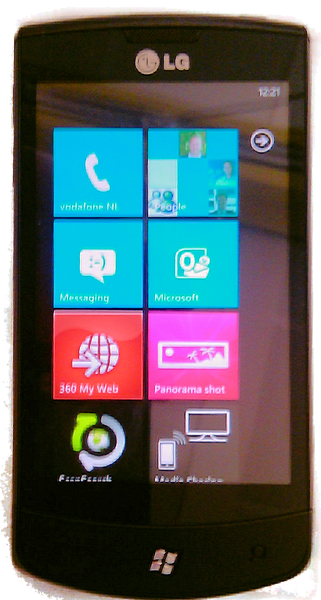 The LG E900 Optimus 7 may come to vodafone.