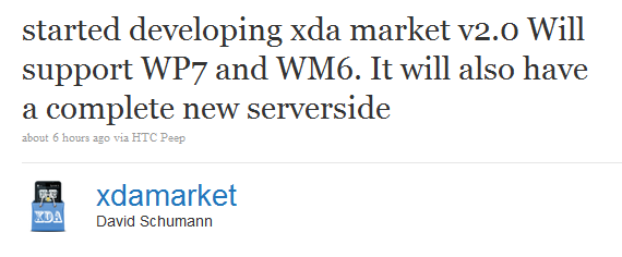 XDA market taking on Microsoft