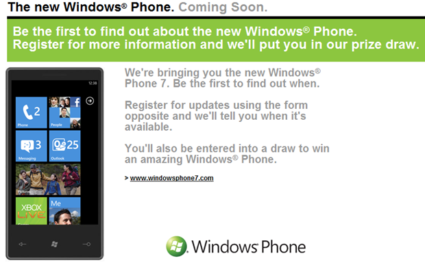 Pre-register for WP& on 3 and win a handset.