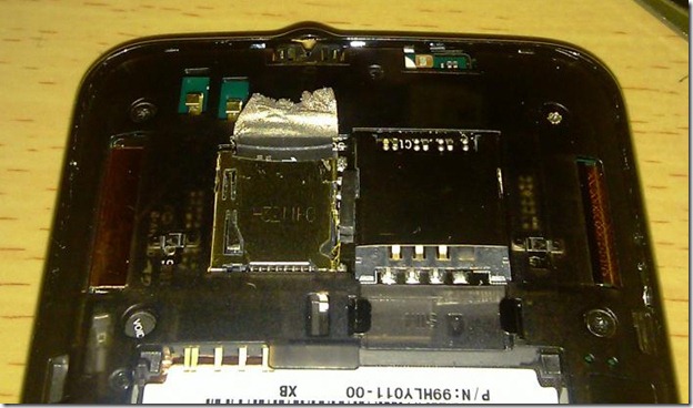 htc microsd slot