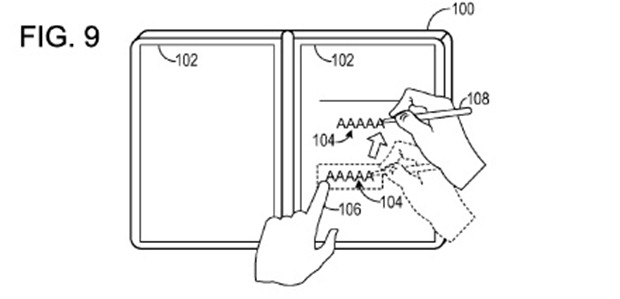 Dual screen notebook