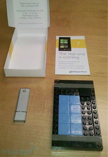 Microsoft sending out LEGO invites for WP7 executive event