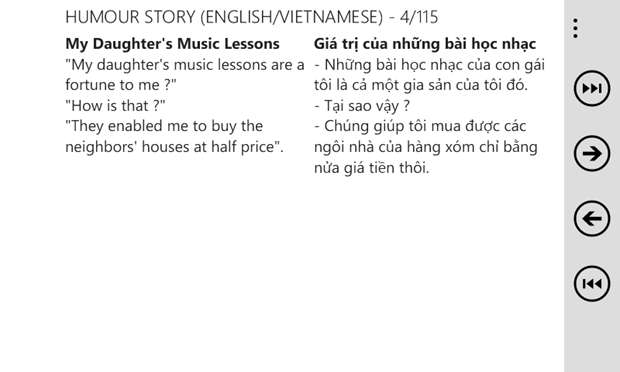 Humour Story Free (English/Vietnamese) - A good way to improve your English  or Vietnamese. - MSPoweruser