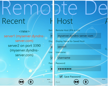 My Server App For Windows 8