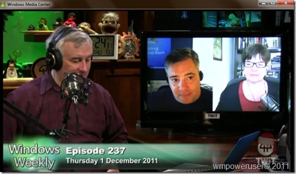 WMC Windows Weekly Video podcast