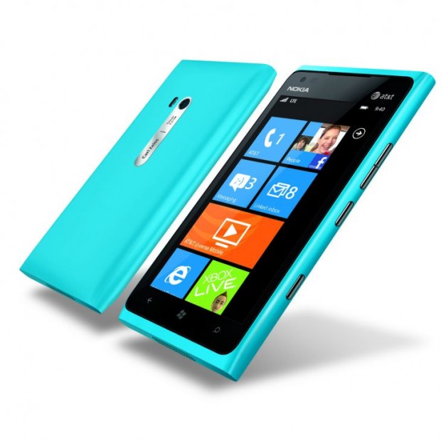 nokia lumia 900 cyan