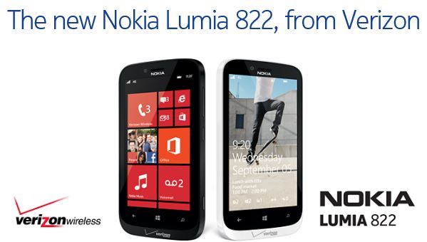 Nokia Lumia 822 Verizon 1