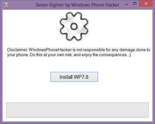Windows Phone 7.8 Update Tool