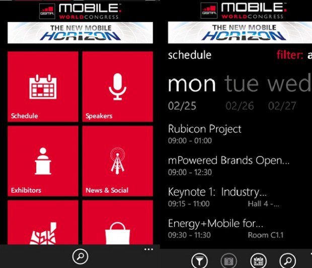 Mobile World Congress App