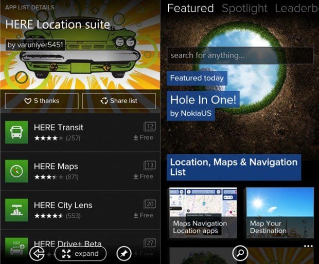 App Highlights Beta Nokia Lumia