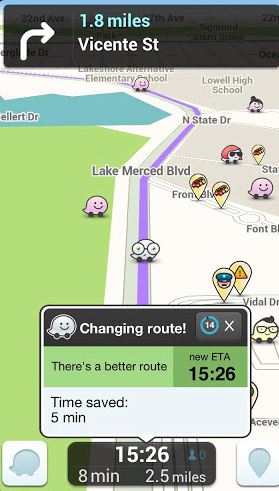 Waze Windows Phone app