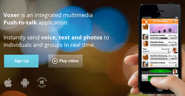 voxer for android phone