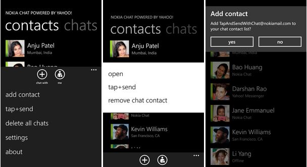 Nokia Chat Windows Phone