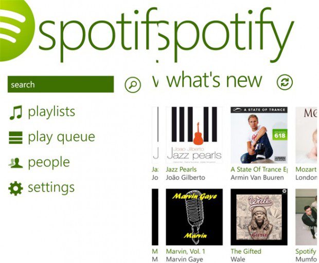 Spotify Windows Phone