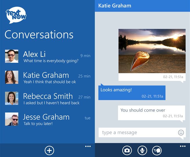 Windows free texting apps for laptops