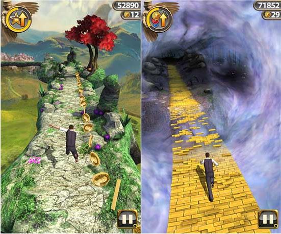 Windows Phone App: Temple Run: Oz 