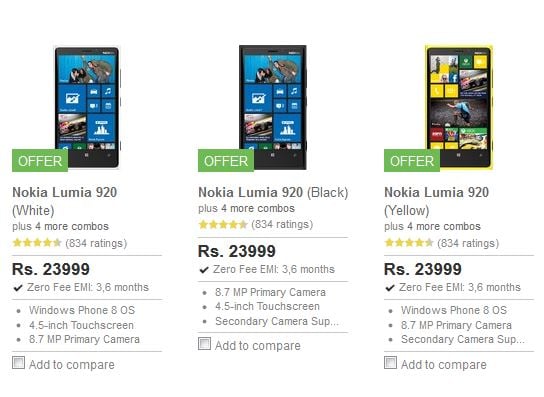 Nokia Lumia 920 India
