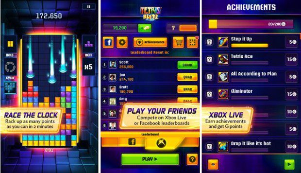 Tetris Blitz Windows Phone game