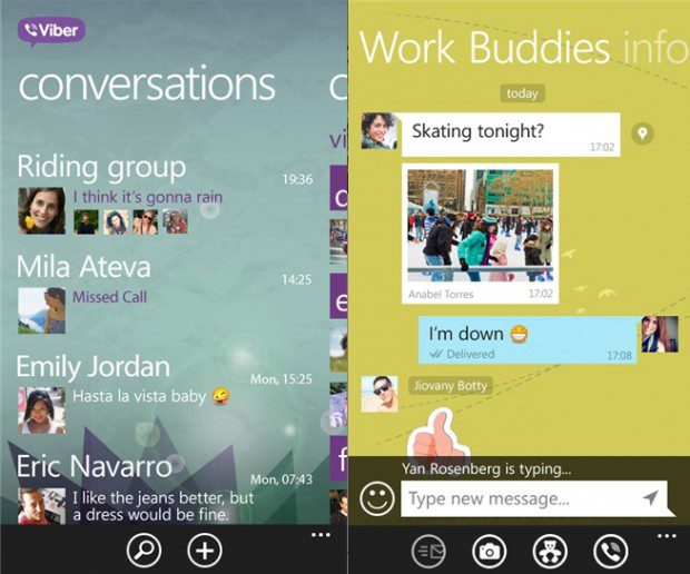 Viber Windows Phone 8