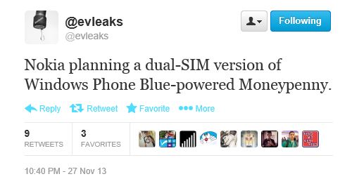 Nokia Dual Sim Lumia