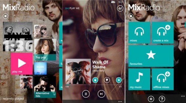 Nokia MixRadio Windows Phone
