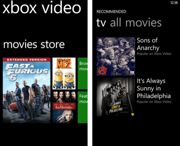 xbox video store