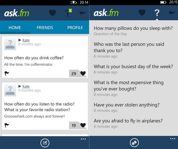 Ask Fm Windows Phone