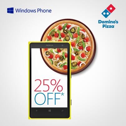 Dominos Pizza Offer Windows