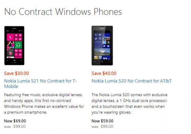 Microsoft Store Windows Phone Deals