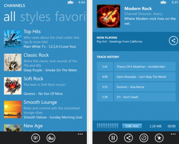 Sky FM Windows Phone