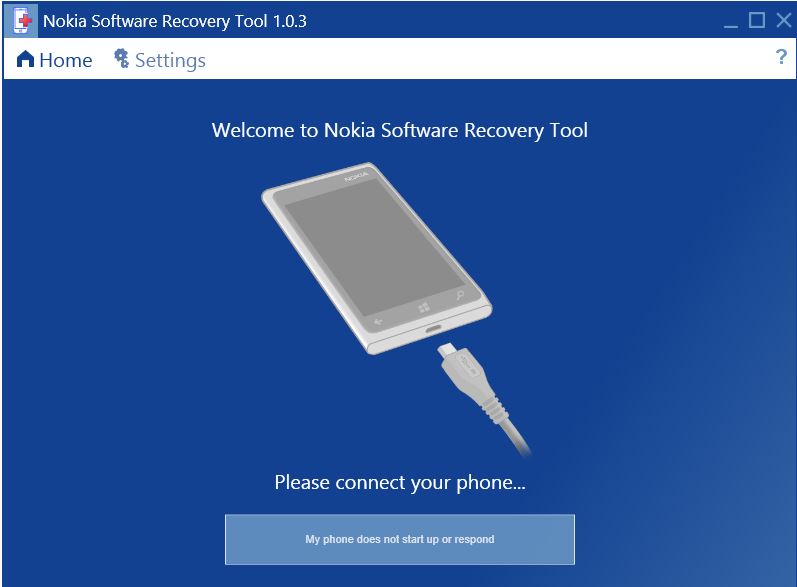 Nokia Software Recovery Tool