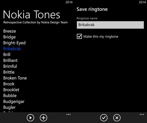 Nokia Tones Windows Phone