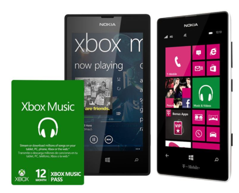 Xbox Music Nokia Lumia 520 bundle