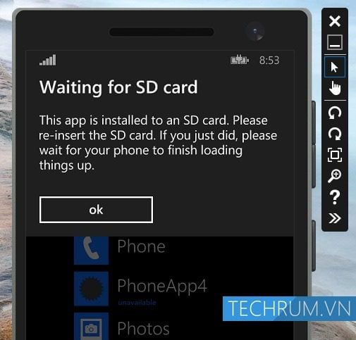 apps on sd card
