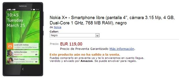 nokia x pre-order