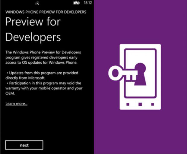Windows Phone 8.1 Developer Preview app