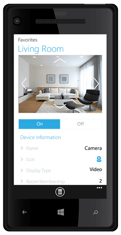 Windows Phone - Living Room