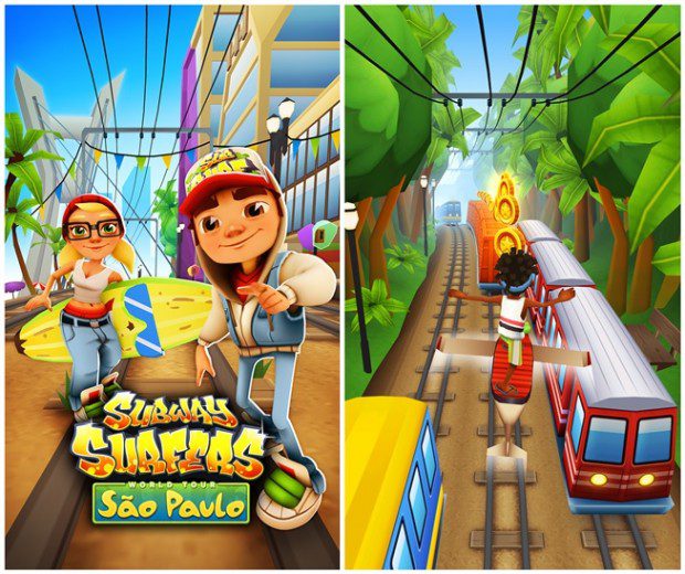 OsmDroid on X: Subway Surfers 1.25.0 Brazil Sao Paulo (Brasil