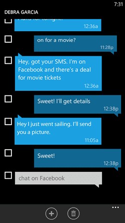 Windows Phone SMS Forwarding