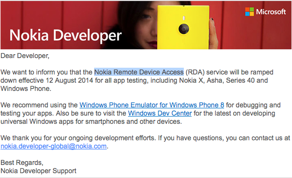 nokia remote device access