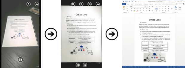 Office Lens Word