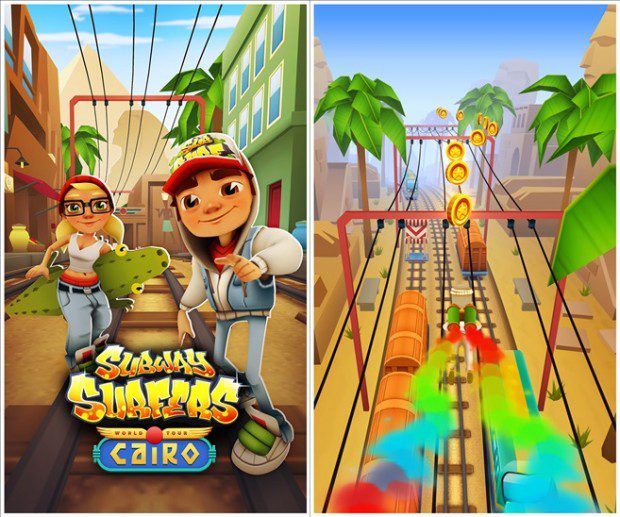 Play Subway Surfers Cairo  Free Online Games. KidzSearch.com